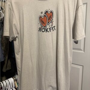 Rokfit Gray Short Sleeve Tee